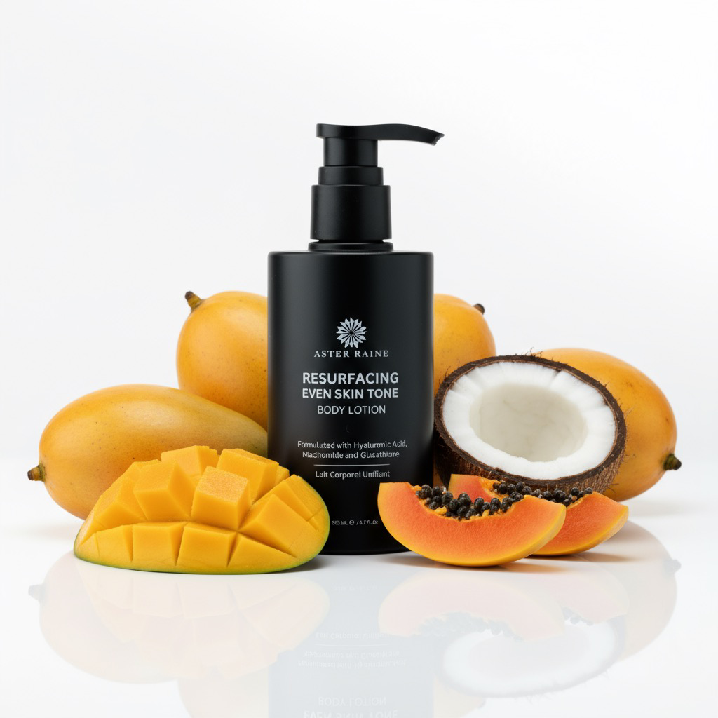 Resurfacing Even Skin Tone Body Lotion | 4% Niacinamide, Alpha Arbutin, Hyaluronic Acid, Glutathione Resurfacing Even Skin Tone Body Lotion | 4% Niacinamide, Alpha Arbutin, Hyaluronic Acid, Glutathione